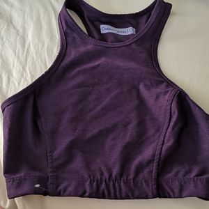 Outdoor voices Purple Athena Crop